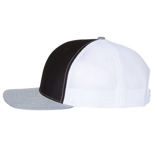 Black/ White/ Heather Grey