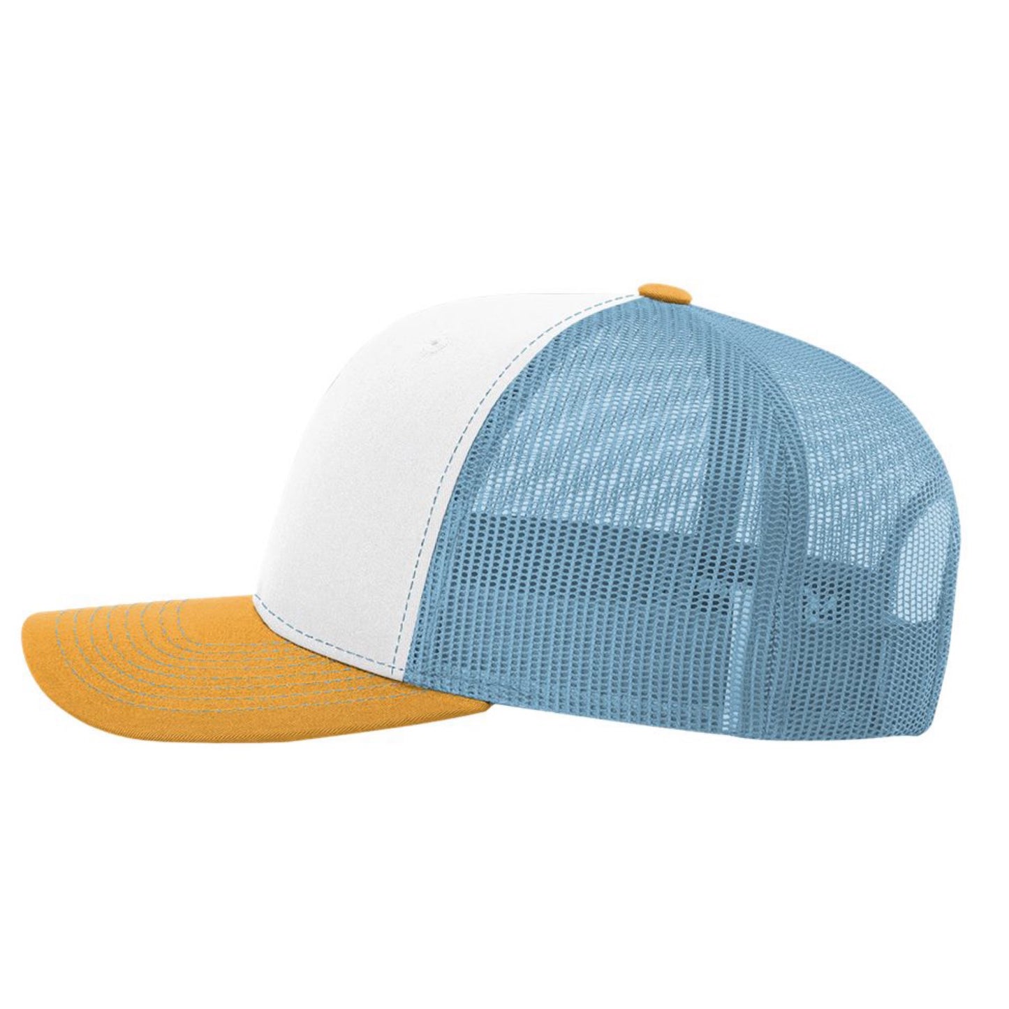 White/ Columbia Blue/ Yellow